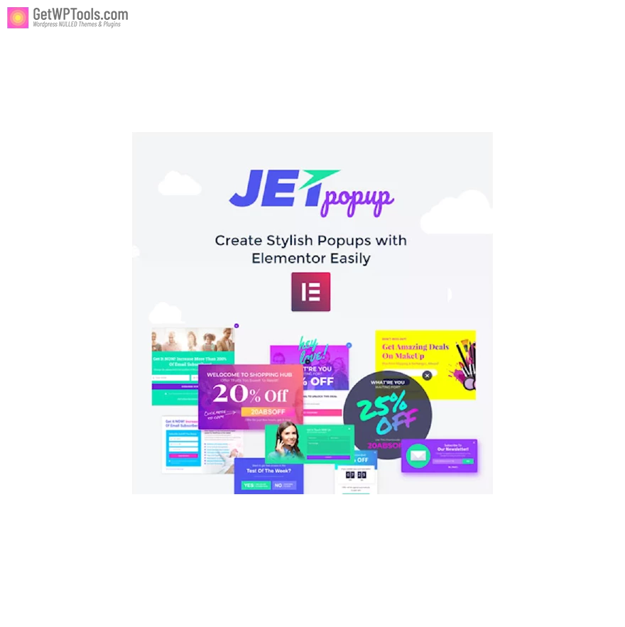 Download Jetpopup V2.0.0 Popup Addon For Elementor Plugin Nulled (Create Stylish Popups With Elementor Easily) | Wphub24