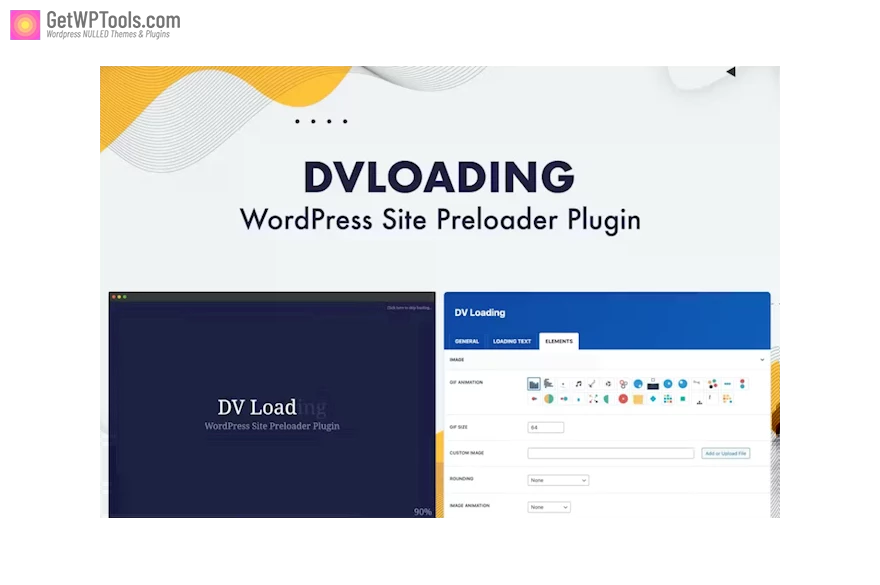 Download Dv Loading V2.1 Wordpress Site Preloader Plugin Nulled (Create A Page-Loading Animation For Your Site) | Wphub24