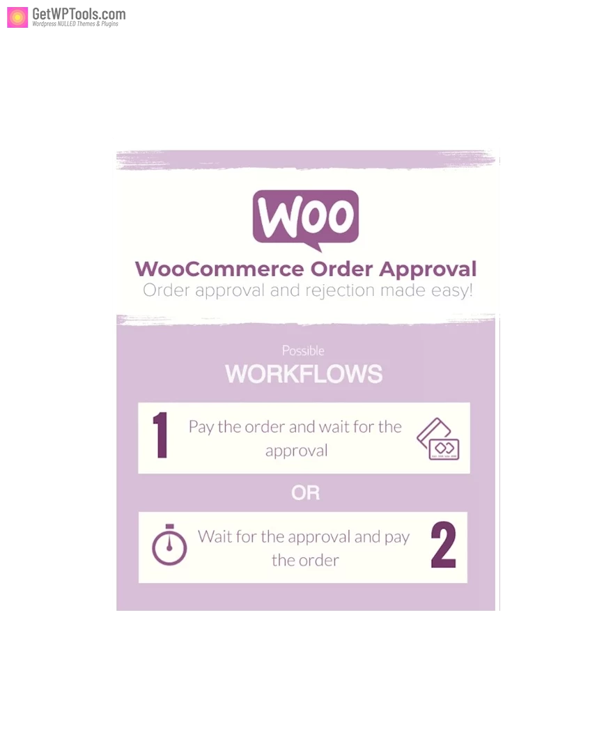 Woocommerce Order Approval