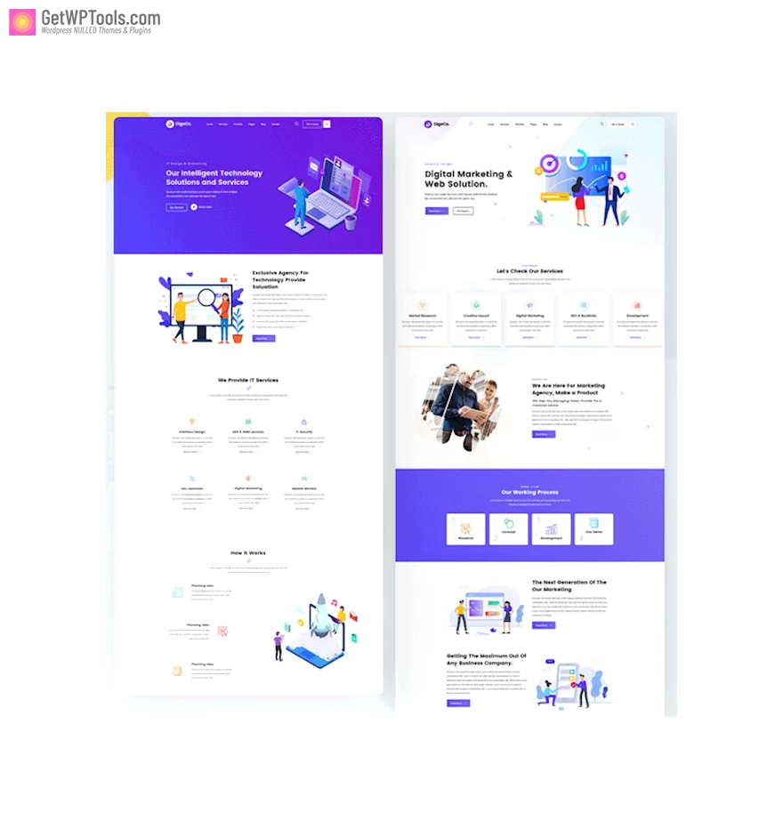 Download Digeco V2.0.0 Multipurpose Startup Agency Wordpress Theme Nulled (A Clean And Contemporary Layout And Perfect For All Kinds Of Businesses) |
